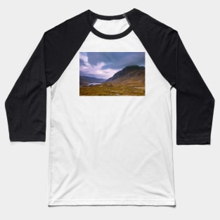 Llyn Ogwen and Pen yr Ole Wen, Snowdonia Baseball T-Shirt